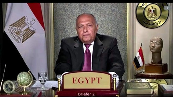 وزير الخارجية يؤكد التزام الدولة المصرية بالعمل على حماية وتعزيز حقوق الإنسان