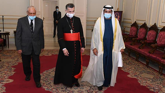 سفير الإمارات ببيروت يلتقي البطريرك بشارة الراعي: نحترمه له دور وطني ايجابي
