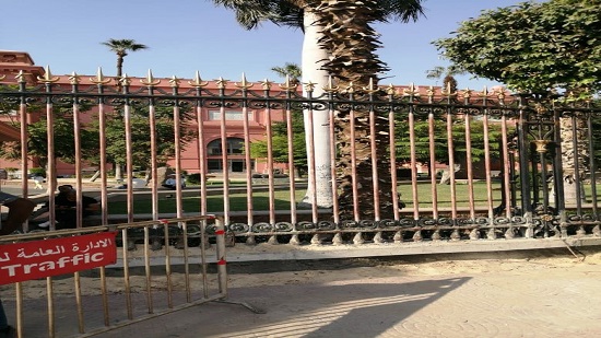 البوابة الخارجية الأصلية للمتحف المصري 