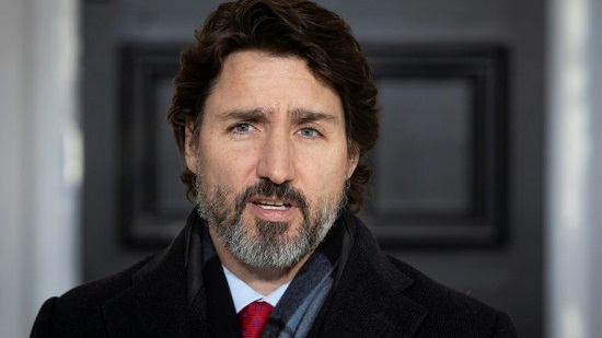 رئيس الوزراء الكندي جاستن ترودو في أوتاوا في 18 ديسمبر 2020