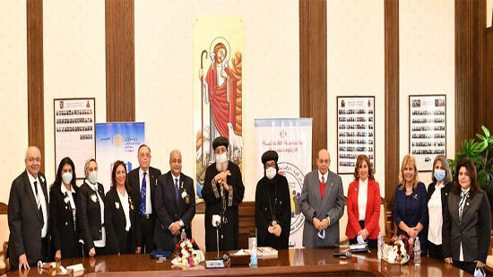 تفاصيل بروتوكول التعاون بين الكنيسة القبطية و روتاري مصر