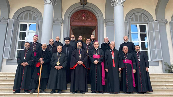 سفير الفاتيكان يلتقي البطاركة والأساقفة الكاثوليك بمصر