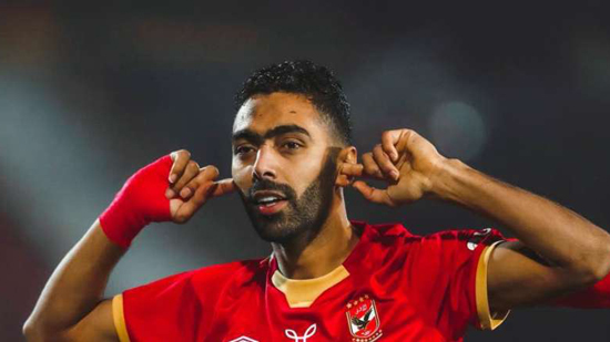 حسين الشحات يسجل هدف الأهلي الأول ضد الدحيل بمونديال الأندية