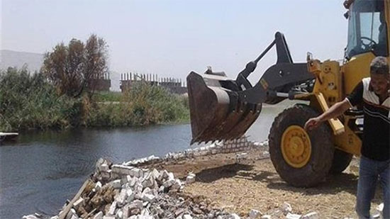 إزالة 22 تعديًا على نهر النيل ومنافع الري في 4 محافظات