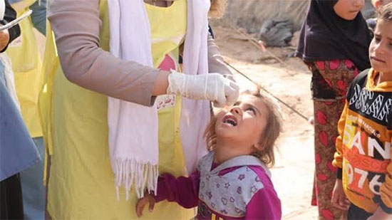
الأحد.. انطلاق حملة التطعيم ضد شلل الأطفال بسوريا
