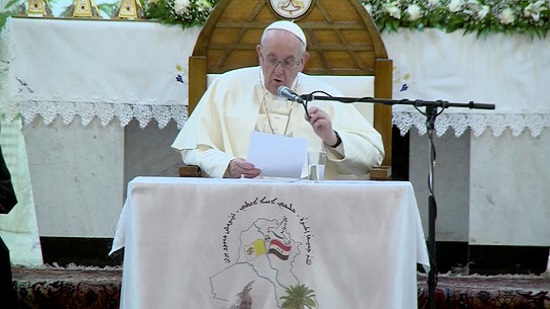 كلمة قداسة البابا فرنسيس التي ألقاها في كاتدرائية سيّدة النجاة في بغداد