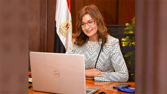السفيرة نبيلة مكرم عبد الشهيد وزيرة الدولة للهجرة وشؤون المصريين بالخارج