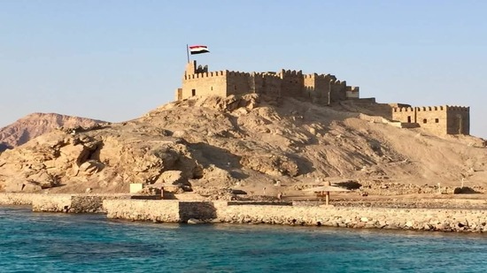 إضاءة قلعة صلاح الدين الأيوبي