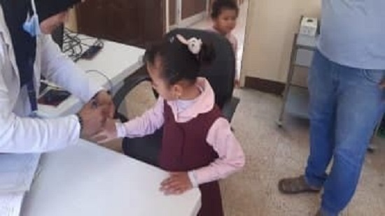 صحة جنوب سيناء ... مد الحملة القومية للتطعيم ضد مرض شلل الأطفال 
