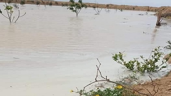 سقوط أمطار علي الساحل الشمالي و مطروح 
