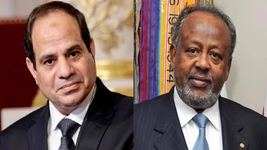 السيسي يؤكد لرئيس جيبوتي موقف مصر الثابت باتفاق قانوني ملزم حول ملء وتشغيل سد النهضة