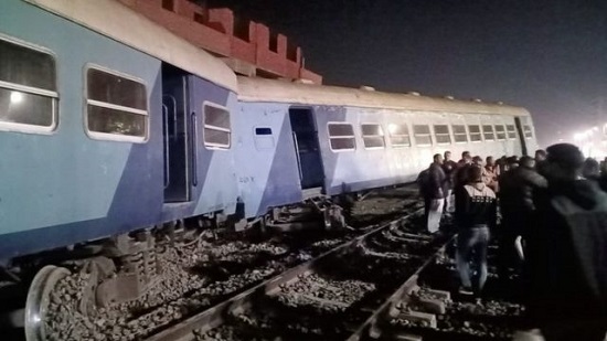 العناية الإلهية أنقذت ركاب قطار القاهرة الزقازيق 
