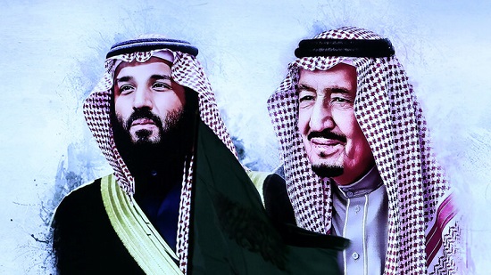 العاهل السعودي وولي عهده