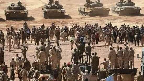 حشود عسكرية سودانية
