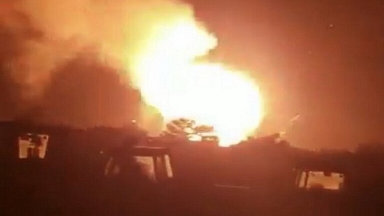 انفجار ضخم يهز صنعاء
