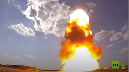 إطلاق صاروخ روسي جديد مضاد للصواريخ