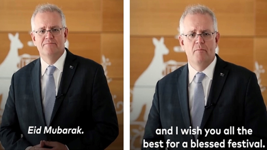 <<عيد مبارك>> .. هكذا هنأ رئيس الوزراء الأسترالي الجالية الإسلامية الأسترالية بعيد الفطر