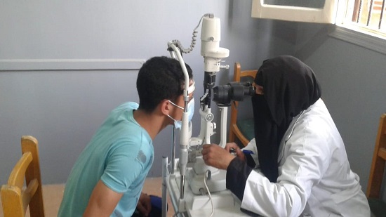  المبادرة الرئاسية .... الكشف وتقديم العلاج وتوفير نظارات طبية بالمجان ببني سويف 

