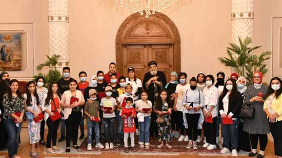 البابا تواضروس لأطفال بلا مأوى «أغلى شيء عندنا- نحن المصريين- هي وحدتنا الوطنية