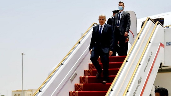  وزير خارجية اسرائيل يصل الامارات فى اول زيارة تاريخية بعد التطبيع 