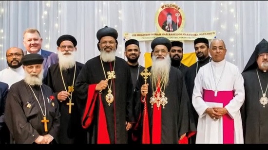 الكنيسة الارثوذكسية الهندية بأستراليا تكرم رئيسها كاثوليكوس المشرق