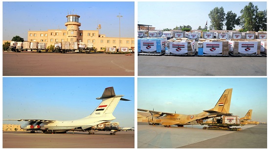  ثلاث طائرات نقل عسكرية مصرية محملة بأطنان من الأدوية والأجهزة والمستلزمات الطبية تصل تونس
