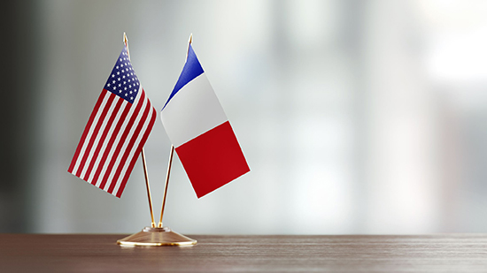 فرنسا مع امريكا 