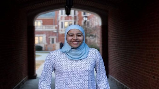  وزيرة الهجرة تهنئ الفتاة المصرية بيان جلال أول عربية تفوز برئاسة اتحاد طلاب جامعة ييل الأمريكية