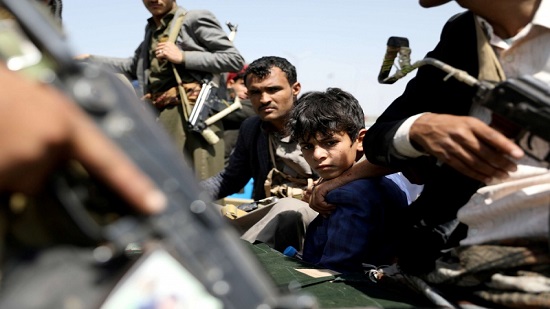 الحوثي : ارسال موجة ثانية من الاطفال الى الحرب