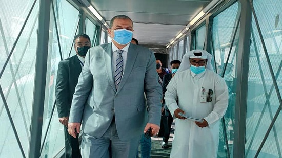  وزير القوي العاملة يصل الدوحة للمشاركة في اجتماعات 