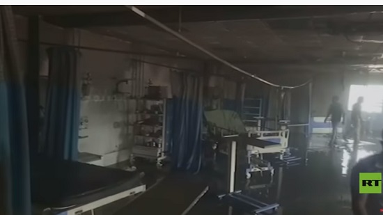 فيديو.. قتلى في حريق بمستشفي لمصابي كورونا بالهند