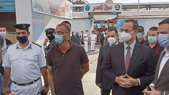 الغضبان يشكر مدير أمن بورسعيد و يشيد بجهود الأجهزة الأمنية