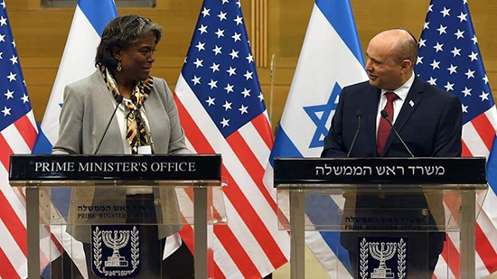 بينيت يستقبل السفيرة الامريكية بالامم المتحدة: وقفتم إلى جانبنا وتعملين بمؤسسة منحازة ضد اسرائيل 