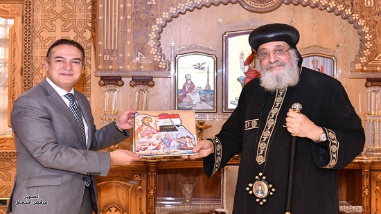  سفير مصر في صربيا يعرب للبابا عن أمله في الترويج للسياحة الدينية في مصر