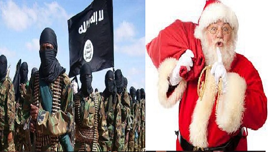 سانتا كلوز مقطوع الرأس.. ذا صن: داعش يبعث رسالة مخيفة