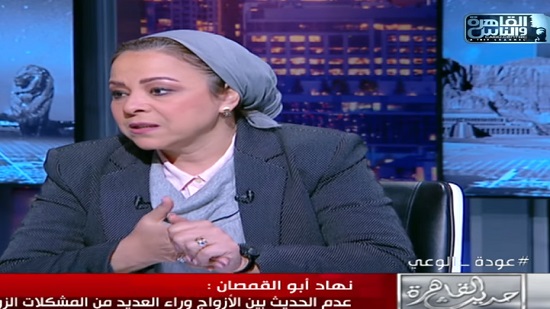  نهاد أبو القمصان، رئيسة المركز المصري لحقوق المرأة،