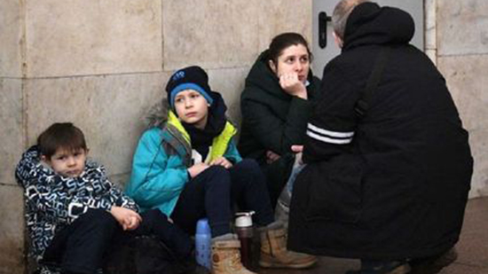منظمة تطالب السلطات باوكرانيا باجلاء النساء والاطفال وكبار السن من اوكرانيا