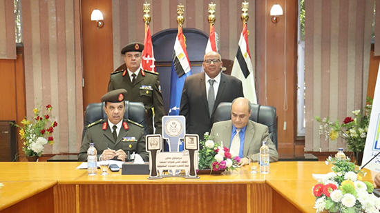 القوات المسلحة توقع بروتوكول تعاون مع جامعة القاهرة الجديدة التكنولوجية