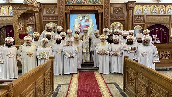 انطلاق الاجتماع الشهري لمجمع كهنة المنيا