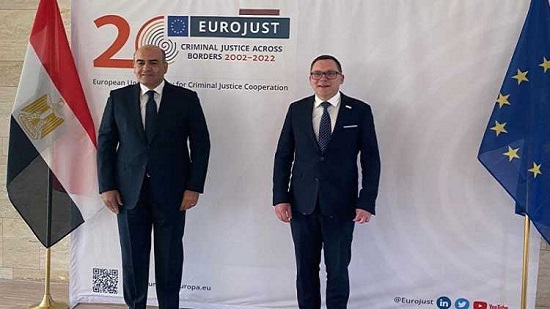 السفير المصرى فى هولندا يلتقى برئيس منظمة EuroJust