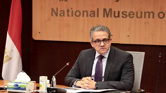  العناني يترأس اجتماع  مجلس إدارة المتحف القومي للحضارة المصرية