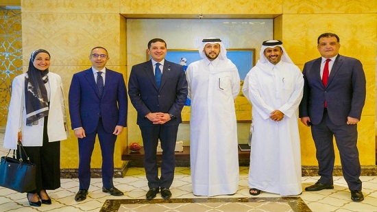 عبدالوهاب يلتقي رابطة رجال الأعمال القطريين لجذب الاستثمارات