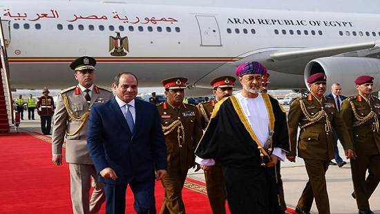  صور.. الرئيس السيسي يلتقي سلطان عمان بقصر العلم العامر