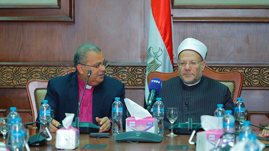 رئيس الطائفة الإنجيلية يهنئ مفتي الديار المصرية بعيد الأضحى المبارك