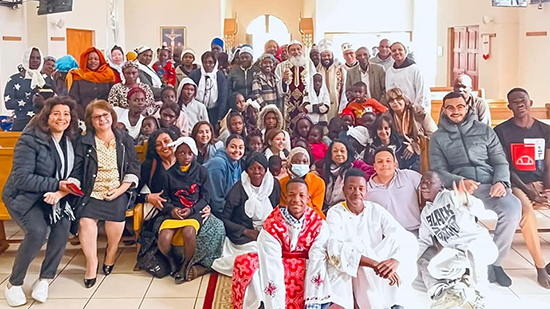 نشاط رعوي مكثف بالكنيسة القبطية في ناميبيا