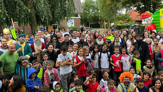 الأنبا دميان يشارك في مؤتمر أطفال وشباب الكنيسة القبطية بألمانيا