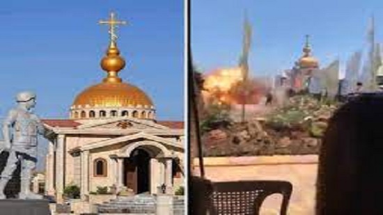  وفاة وإصابة 14 شخص أثر اعتداء علي كنيسة آيا صوفيا في سوريا