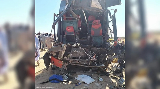 قتيل و43 مصابا في حادث مروع بمرسى مطروح