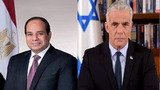 رئيس وزراء اسرائيل يشكر الرئيس السيسي لعمله الدؤوب في سبيل تحقيق وقف اطلاق النار في قطاع غزة