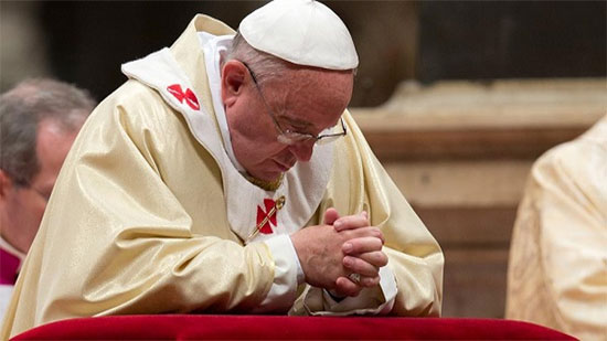 البابا فرنسيس يعبر عن حزنه الشديد علي ضحايا حريق كنيسة أبو سيفين